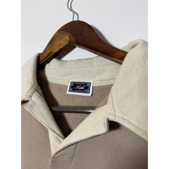 Kith Nelson malt color block collared pullover - Picture 3 of 5